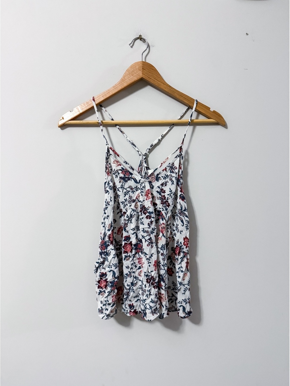 American Eagle Flowy Babydoll Style Tank Top Strappy 2010s Summertime
